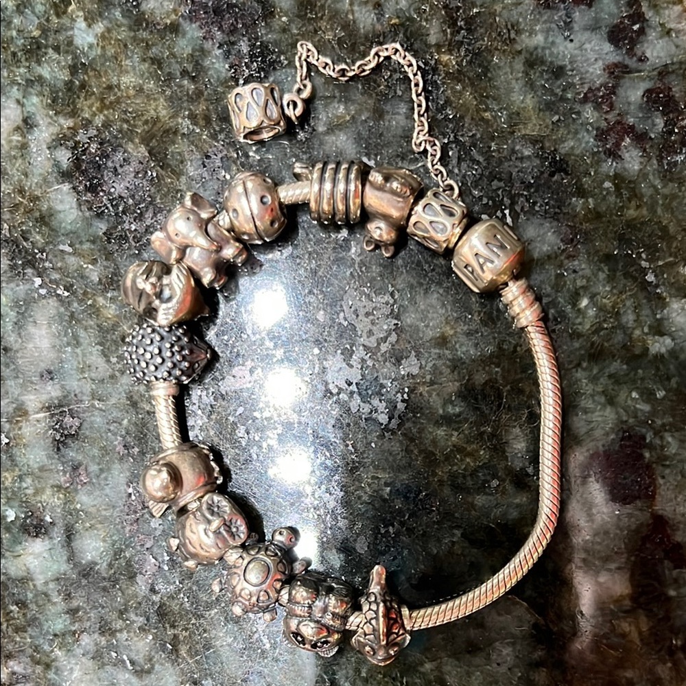Eleven Pandora Animal Charms (bracelet not included)